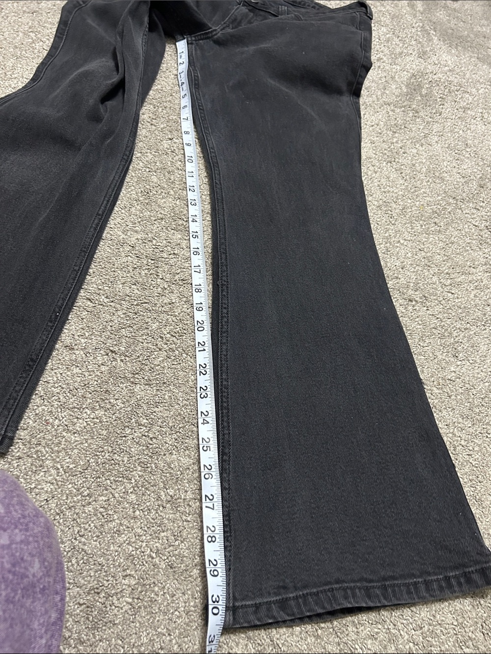 Y2K Hollister Low Rise Loose Bootcut Black Jeans - Picture 6 of 6